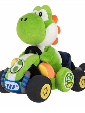Mario Kart World Yoshi 9 Inch Plush-Sanei